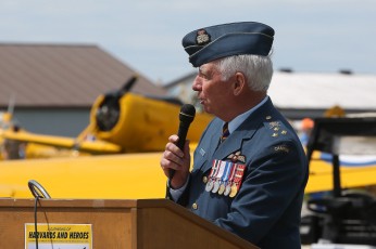 Lieutenant-General DeQuetteville, Commander, Canada Air Command (Retired)