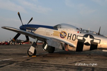 North American P-51D Mustang sn 44-72942 (1944) "Petie 2nd" N5427V @ Thunder over Michigan, Detroit Willow Run Airport (KYIP), MI
