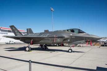 A Lockheed Martin F-35A Lightning II from the 31st Test and Evaluation Squadron (31 TES) based at Nellis AFB