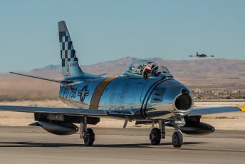 North American F-86E Sabre 'Hell-Er Bust X'