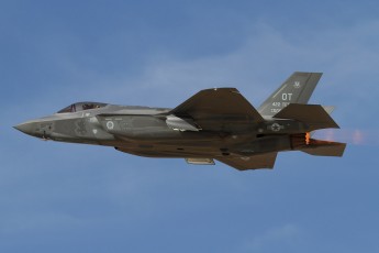 A Lockheed Martin F-35A from the 31st TES