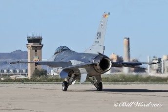 General Dynamics F-16C Viper cnCC-175 USAF 93-0540 SW