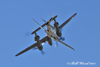 P-38L Thoughts of Midnite & P51D Double Trouble Two