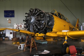 Harvard MK IV C-FRZW (Undergoing a major engine ovehaul)