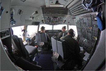 Flight Deck of the KC-10