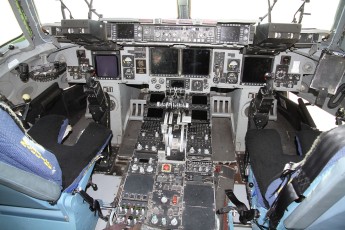 Flight Deck on the C-17