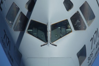 C-17 cockpit closeup