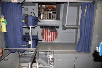 Crew rest area on the C-17