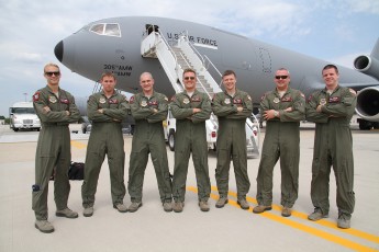 The entire KC-10 crew after the flight.