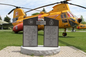 Dedication to 424 (Tiger) Squadron, RCAF National Museum of Canada, CFB Trenton  (The CH-113/A Labrador was flown by 424 Squadron until 2004)