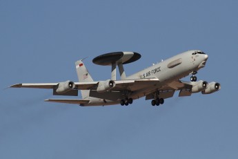 Boeing E-3 Sentry AWACS recovery