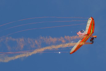 Dan Buchanan and his hang glider