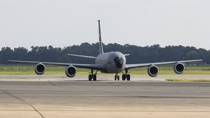 KC-135 With Hose and Drogue