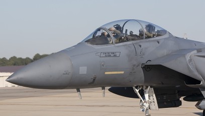 334th FS Pumped Up leaving the EOR