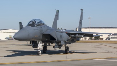 335th FS pulling out of EOR and off to launch.