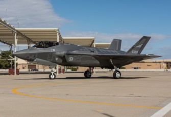 One of Norway's two F-35A's (5088) delivered to Luke AFB Tuesday