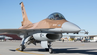 NSAWC F-16A Aggressor used in "Top Gun" Training, NAS Fallon, NV
