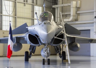 Dassault Rafale at the Inaugural TriLateral Exercise at JBLE