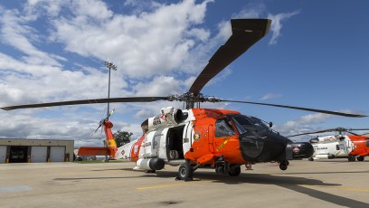 USCG Air Station Elizabeth City Ramp with Sikorsky MH-60T
