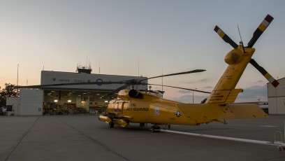 MH-60T at Twilight - Air Station Elizabeth City, NC