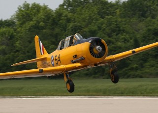 Nearly 50,000 Allied pilots received their wings on the North American Harvard.