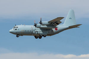 A Japan Maritime Self Defense Force (JMSDF) C-130R. AMARG reclaimed 6 C-130's for the Foreign Military Sales (FMS) office