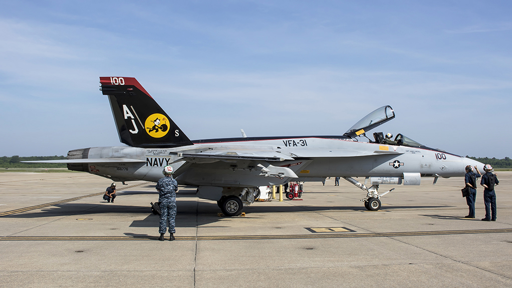 VFA-31 Fighting Tomcatters Insignia Sticker - 5 Inch Outdoor Rated Vinyl Decal