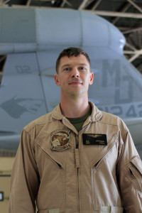 Major C.E. Jernigan, VMAQ-3’s Maintenance Officer