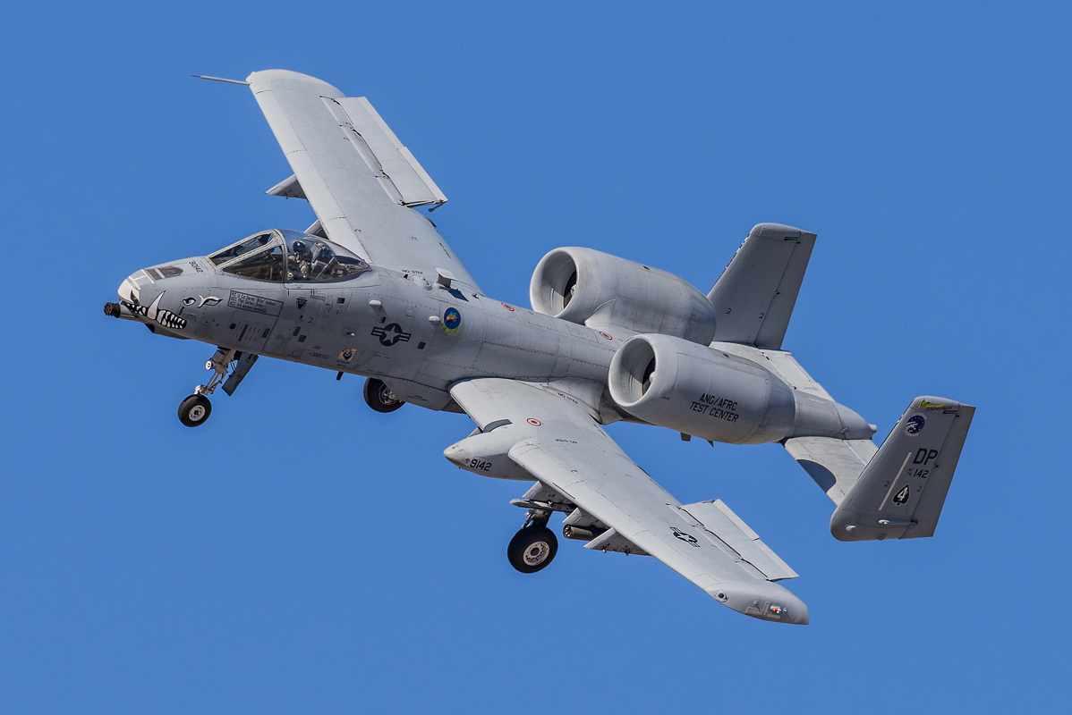 This A-10C from the 47th FS "Dogpatchers" is a morning arrival at Davis-Monthan AFB