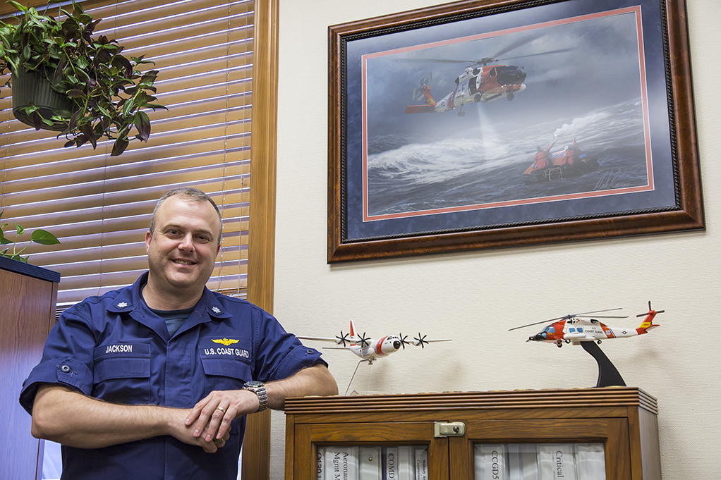 CDR Scott Jackson, Operations Officer and Chief Pilot, United States Coast Guard - Air Station Elizabeth City, NC