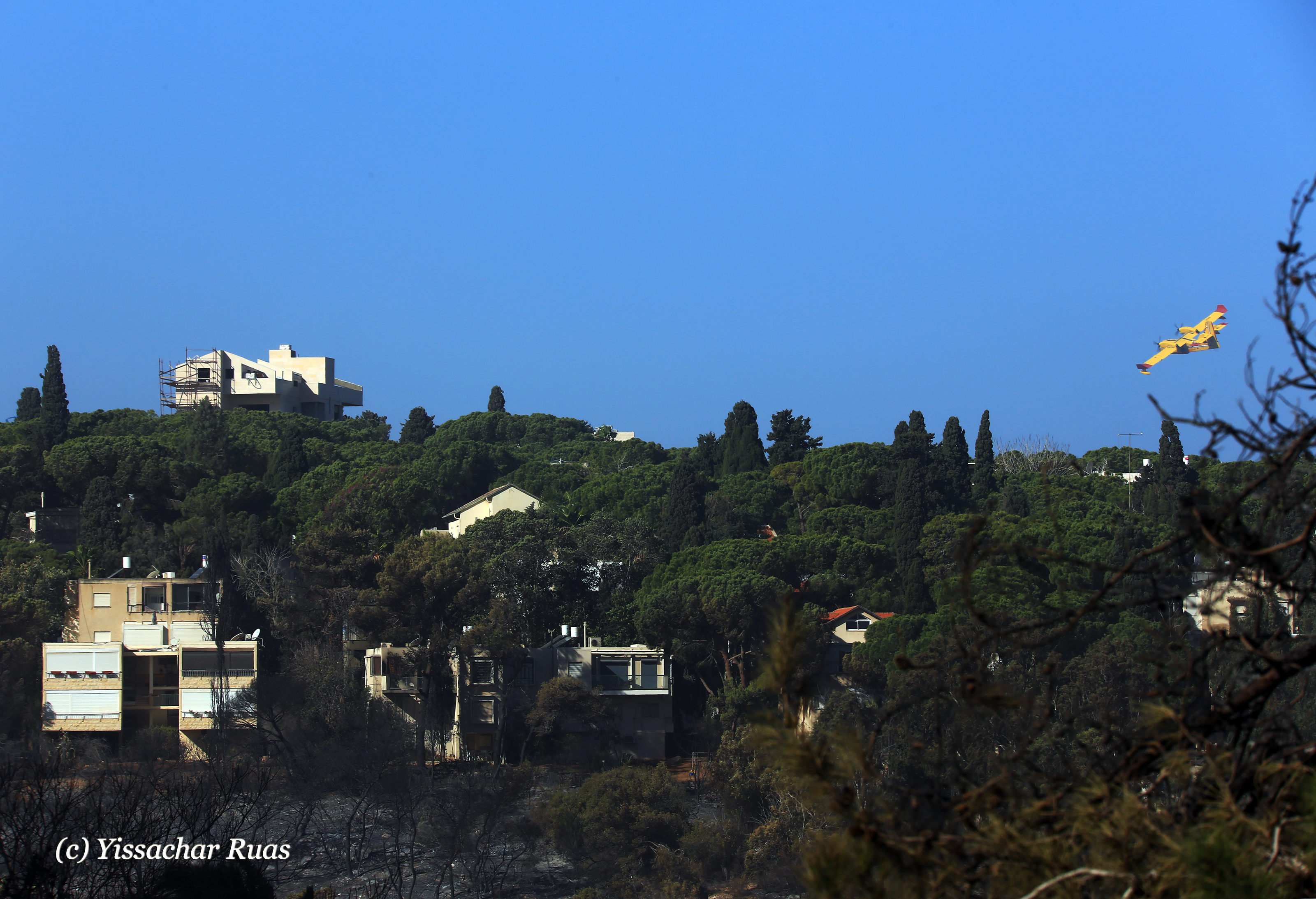 israel fires