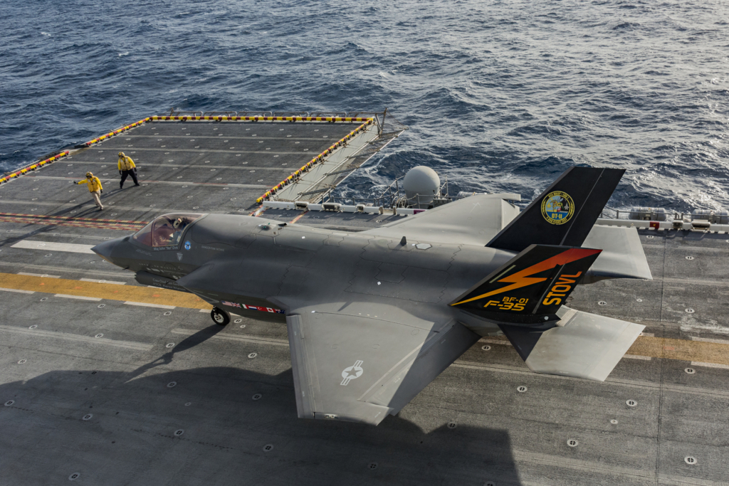 F-35b Dt-iii: Synergistic Testing Aboard The Uss America