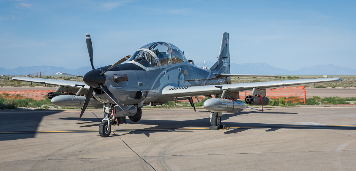 USAF Light Attack Experiment OA-X Holloman AFB