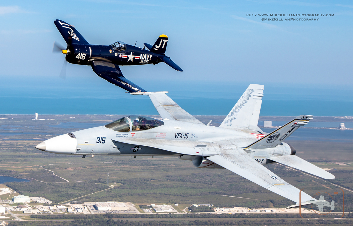 VFA-106 VFA-15 Tribute 2017 TICO Air Show