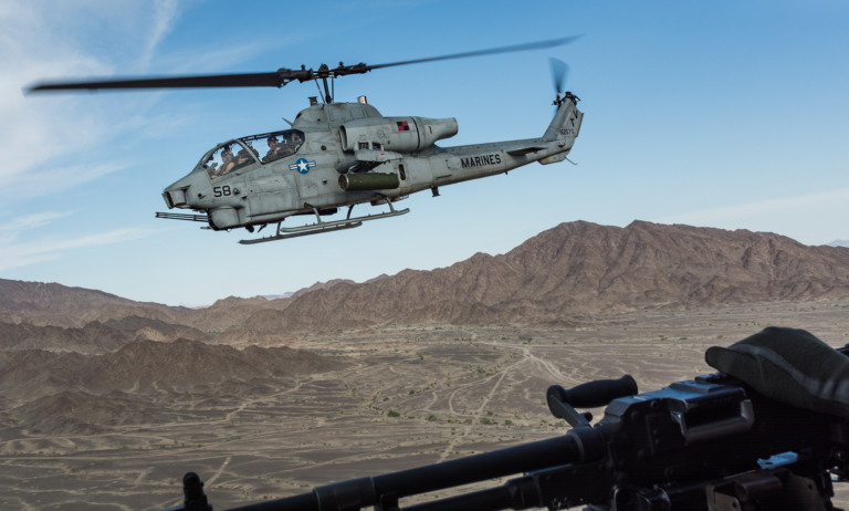 THROUGH THE LENS: The USMC Marine Light Attack Helicopter Squadron (HMLA)