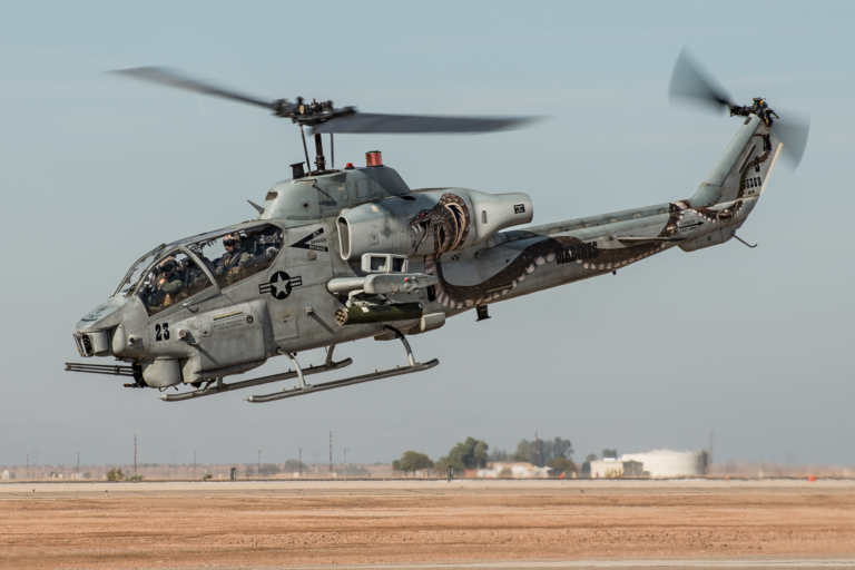 THROUGH THE LENS: The USMC Marine Light Attack Helicopter Squadron (HMLA)