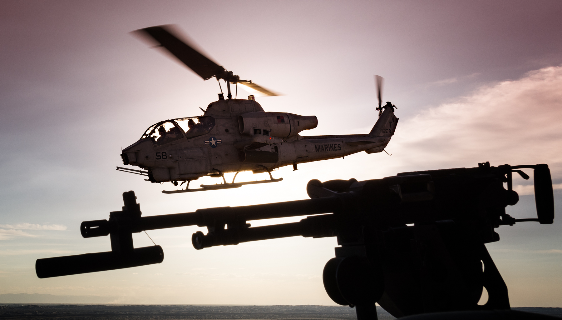 USMC Marine Light Attack Helicopter Squadron HMLA 