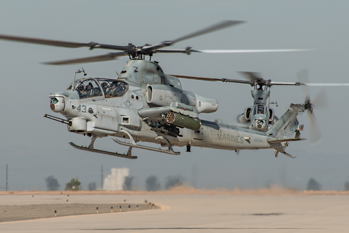 THROUGH THE LENS: The USMC Marine Light Attack Helicopter Squadron (HMLA)