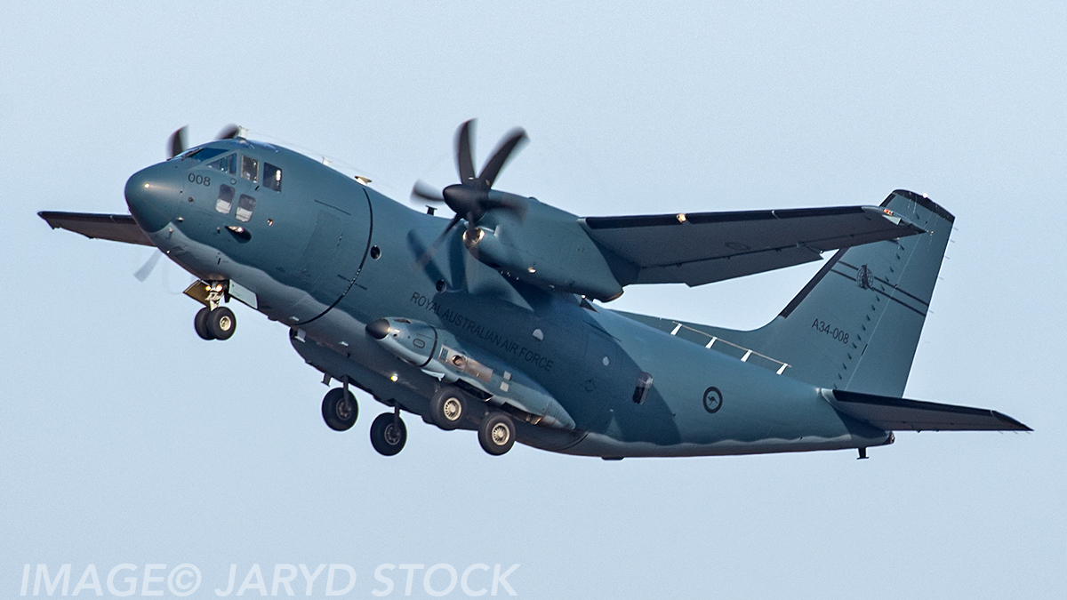 Exercise Pitch Black 2018 RAAF No 35 Sqn C-27J