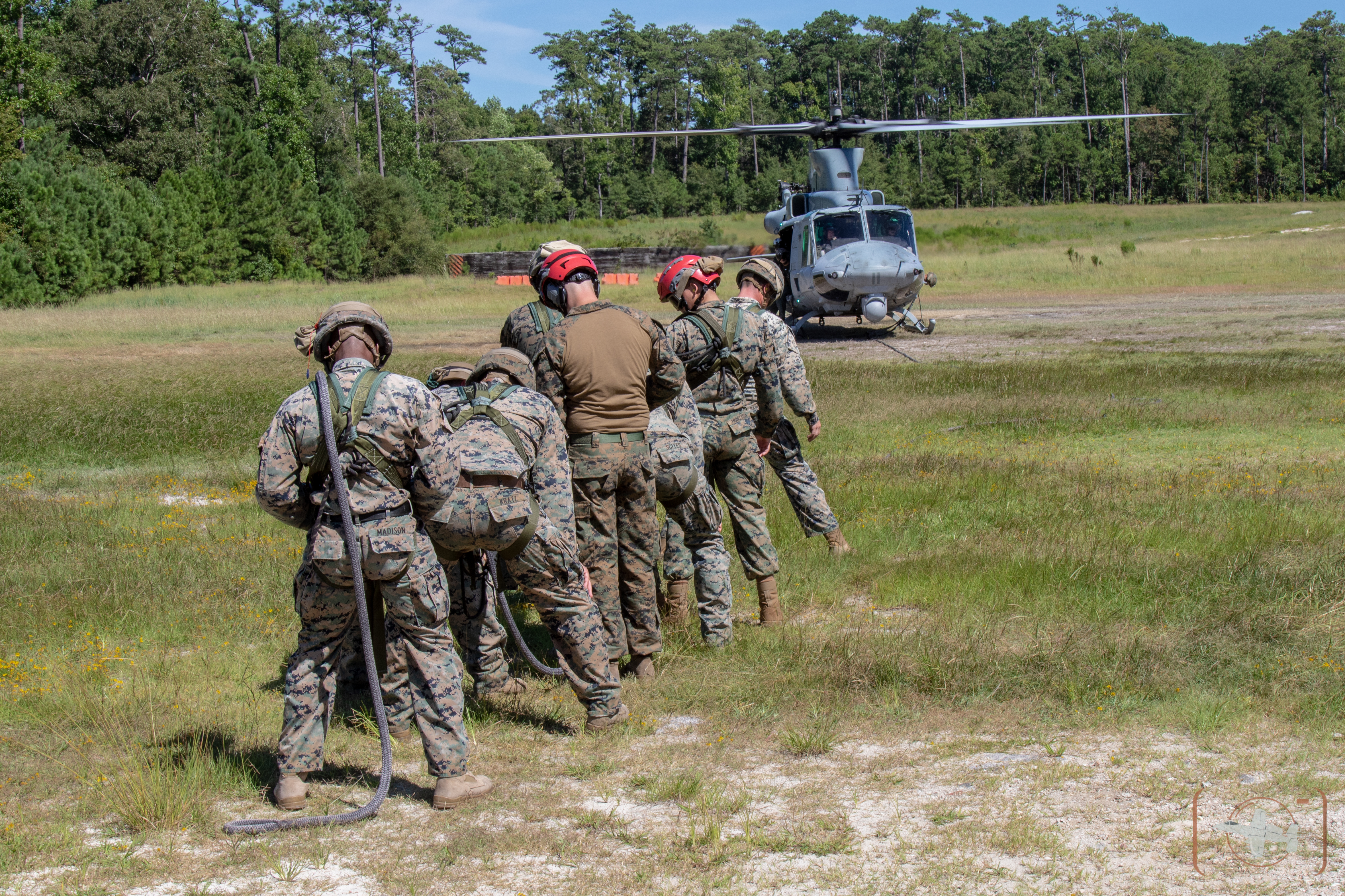Marines Train for Special Patrol Insertion/Extraction USMC SPIE