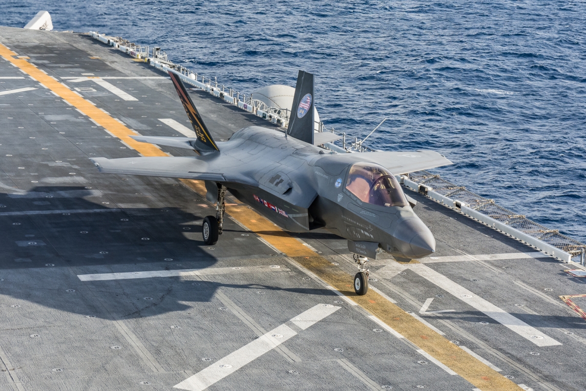 Usmc F-35b Used In Combat For The First Time