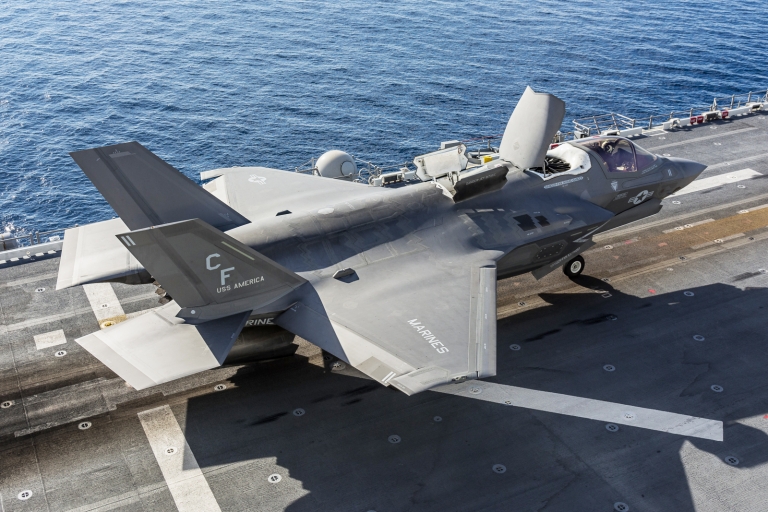 USMC F-35B Used In Combat For The First Time