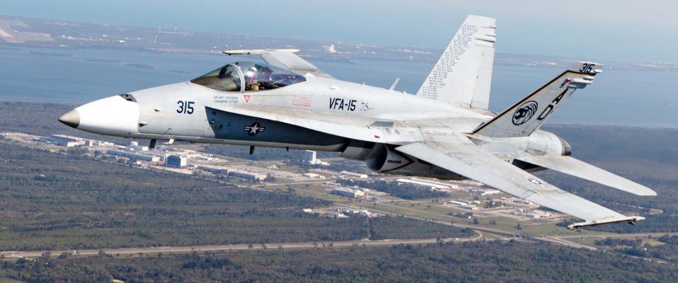 VFA-106 Honors Storied Career of the Valions with Tribute Hornet