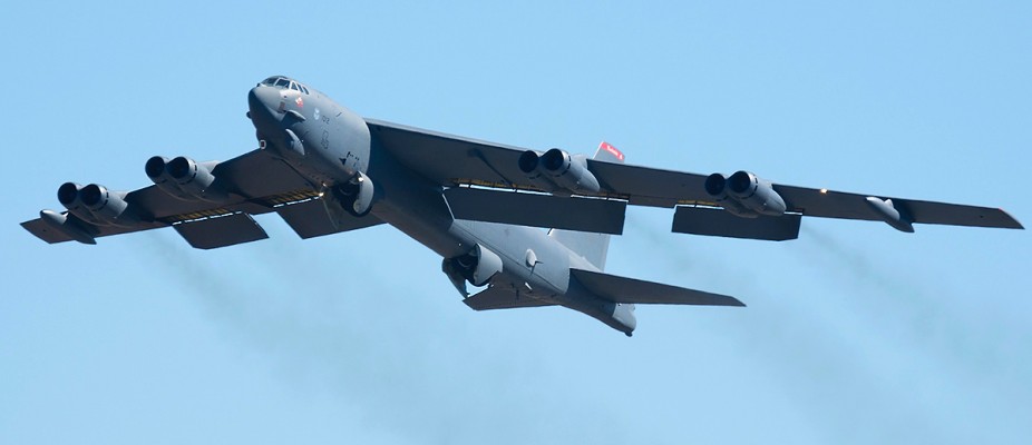 B-52 Showcases its Unique Attributes During a Maritime Search and Rescue Operation