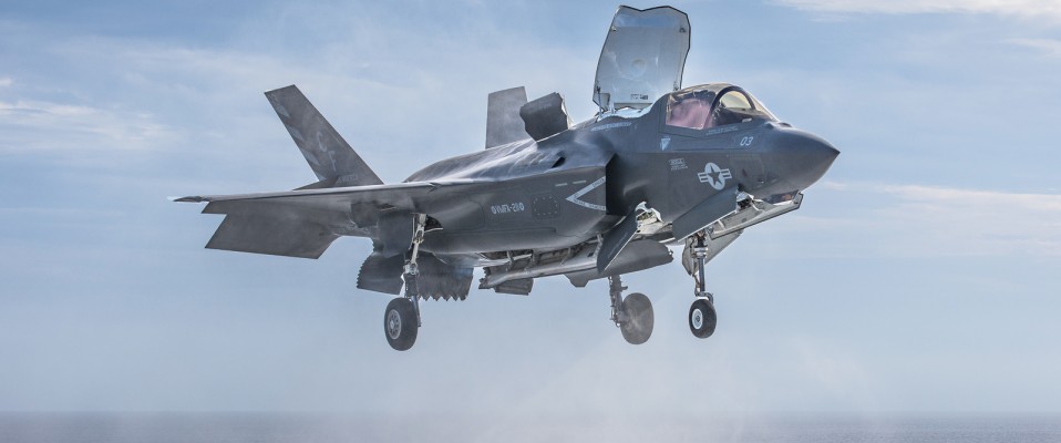 USMC F-35B Used In Combat For The First Time