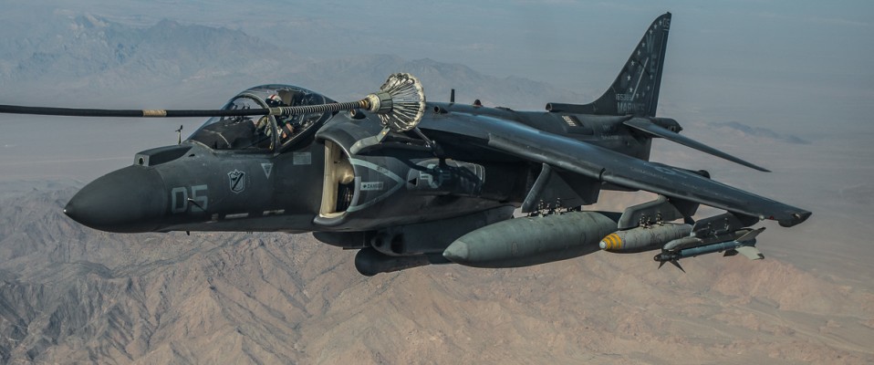 Blacksheep retire AV-8B Harrier II aircraft.