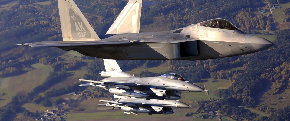From the Air: F-22s Deployed to Poland