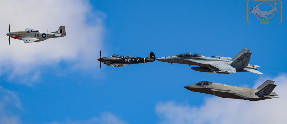 RAAF showcasing its Heritage with special formation flight