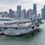 HMS Prince of Wales arrives in Singapore.