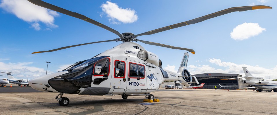 Airbus H-160 tours the Island Continent